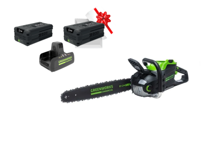 Цепная пила Greenworks GD82CS51 82V (51 см) бесщеточная аккумуляторная