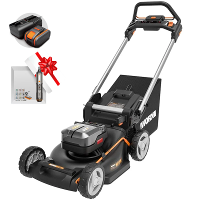 Самоходная газонокосилка WORX NITRO WG749E 40V (46см) аккумуляторная бесщеточная